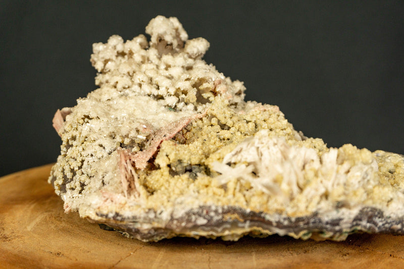 Amethyst Rosette Flower Plate, Pseudomorph Amethyst, Collection Grade collective