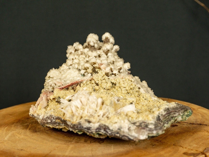 Amethyst Rosette Flower Plate, Pseudomorph Amethyst, Collection Grade collective