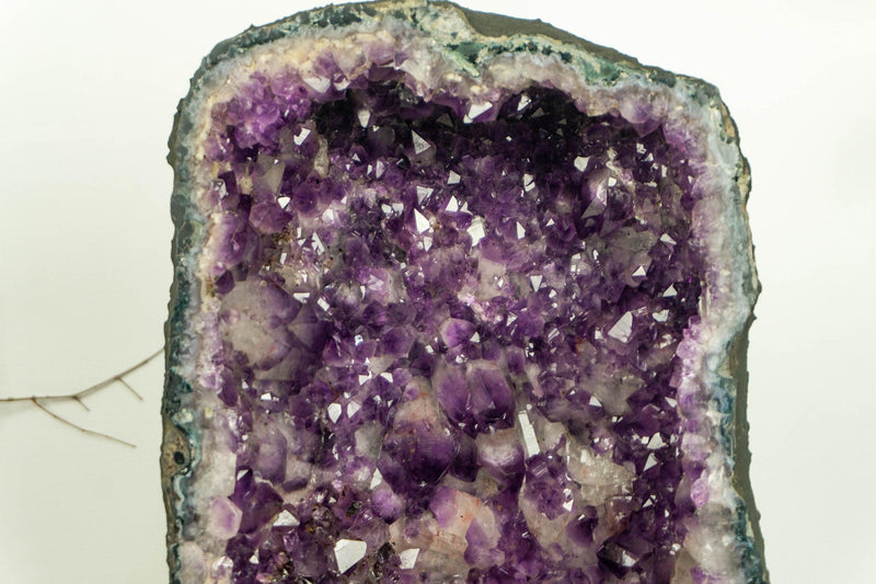 Amethyst Cathedral Geode, Deep Purple Aa Quality Amethyst collective