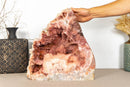 World Class Pink and Red Amethyst Geode, AAA Quality, Natural X-Large Rose Amethyst Druzy Cathedral - 19 Kg - 42 lb - E2D Crystals & Minerals
