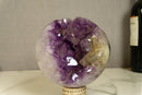 X Large Amethyst Sphere, Aaa Grade Deep Purple Amethyst Crystal Ball collective