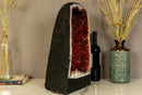Deep Orange Citrine Crystal Cathedral Geode, Large i_did