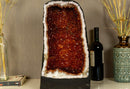 Deep Orange Citrine Crystal Cathedral Geode, Large i_did