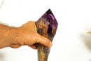 X-Large Bahia Amethyst Crystal Point with Phantoms, Aaa Quality i_did