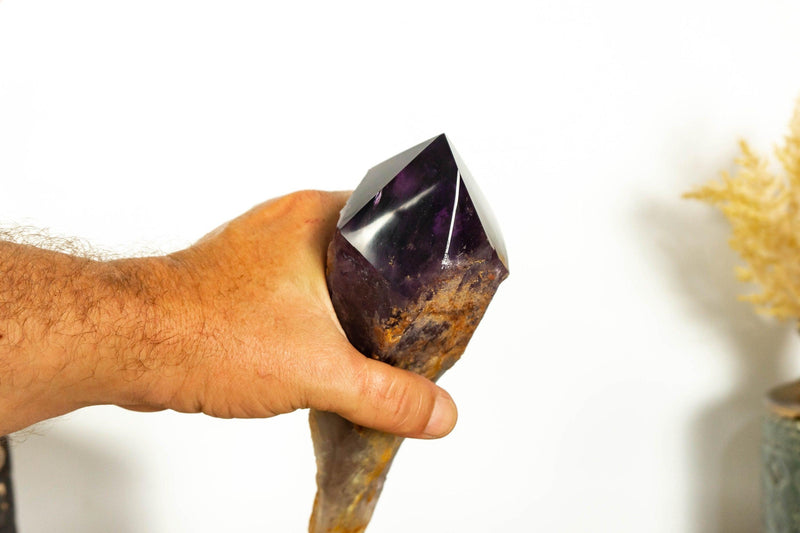 X-Large Bahia Amethyst Crystal Point with Phantoms, Aaa Quality i_did