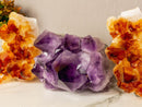 Set of Aaa Amethyst and Citrine Clusters with X Large Points collective
