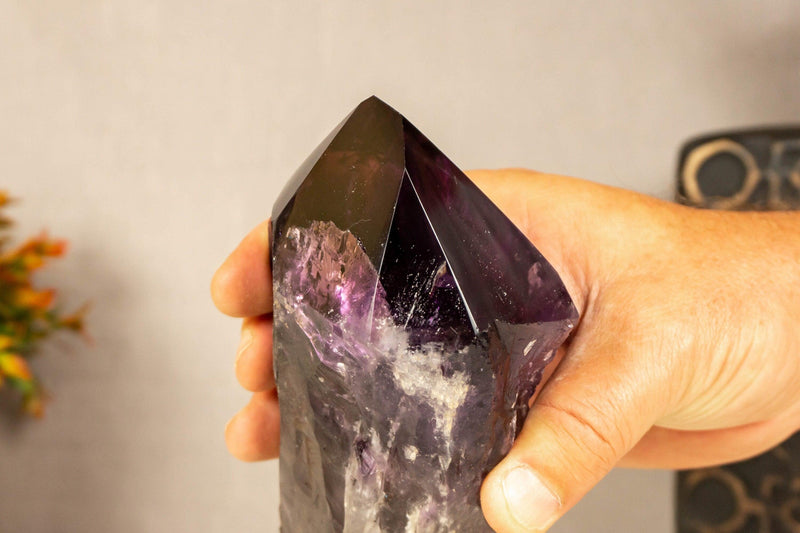 X-Large Bahia Amethyst Scepter with Phantoms, Aaa Quality i_did