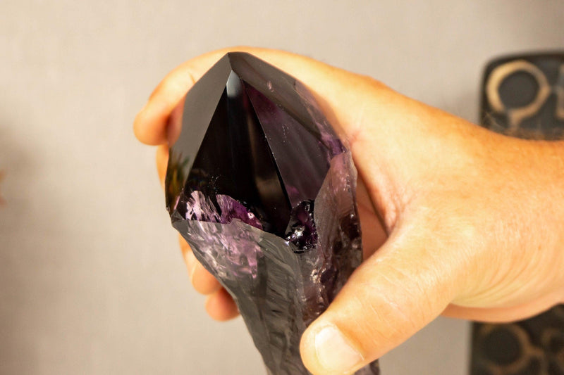 X-Large Bahia Amethyst Scepter with Phantoms, Aaa Quality i_did