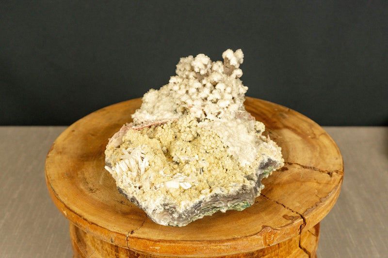 Amethyst Rosette Flower Plate, Pseudomorph Amethyst, Collection Grade collective