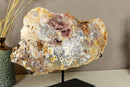 Pink Amethyst Slab on Stand of Aaa World Class Quality collective