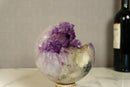 X Large Amethyst Sphere, Aaa Grade Deep Purple Amethyst Crystal Ball collective