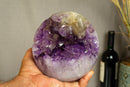 X Large Amethyst Sphere, Aaa Grade Deep Purple Amethyst Crystal Ball collective