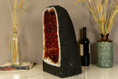 Deep Orange Citrine Crystal Cathedral Geode, Large i_did