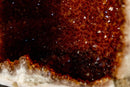 Deep Orange Citrine Crystal Cathedral Geode, Large i_did