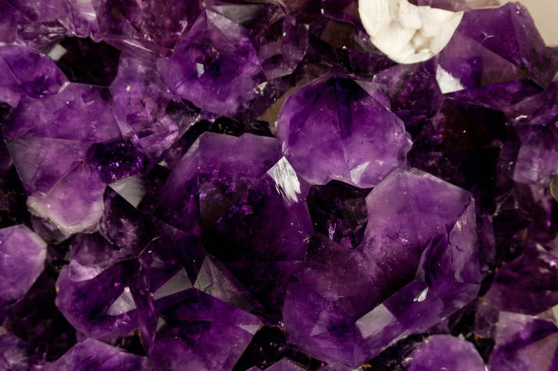 Amethyst Cluster with Extra Large and Deep Purple Amethyst Points, Aaa Quality collective