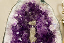 Small Amethyst Cathedral Geode with Calcite, Deep Purple, Aaa Quality i_did