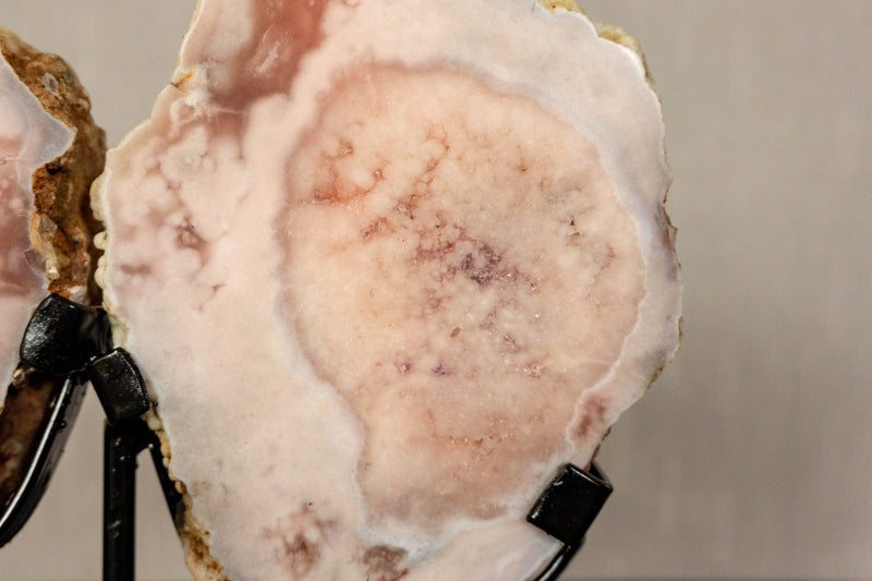 Small Pink Amethyst Geode Wings, Butterfly Angel Wings collective
