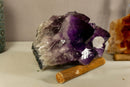 Set of Aaa Amethyst and Citrine Clusters with X Large Points collective