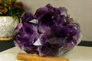 Amethyst Cluster with Extra Large Deep Purple Amethyst Points, Aaa Quality collective