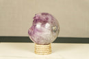 Amethyst Sphere with Deep Purple and Large Amethyst Points collective