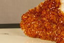 Deep Orange Citrine Cluster Self Standing, Medium Size collective