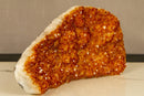 Deep Orange Citrine Cluster Self Standing, Medium Size collective