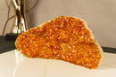 Deep Orange Citrine Cluster Self Standing, Medium Size collective