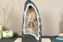 Rare Sugar Coat Amethyst Cathedral Geode on Banded Agate, 17&quot; Tall 12.8 Kg - 28.2 lb Galaxy Druzy Amethyst Geode collective