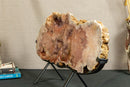 World Class Large Pink Amethyst Geode Slab with Pink and Purple Amethyst Druzy collective