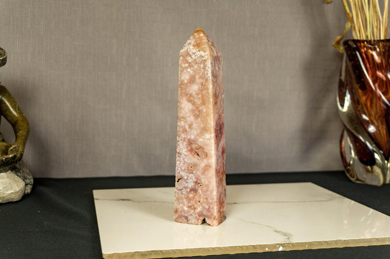 Large Pink Amethyst Obelisk collective