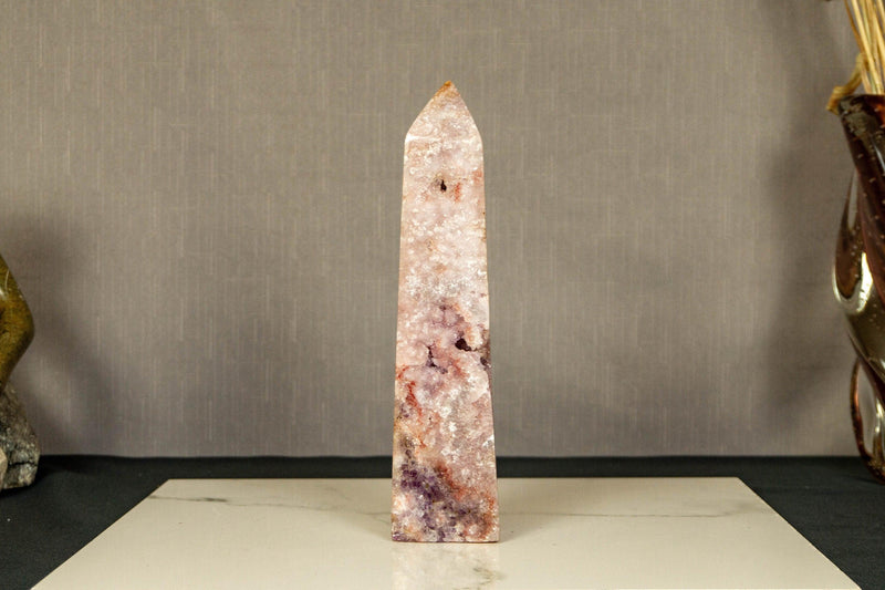 Large Pink Amethyst Obelisk collective
