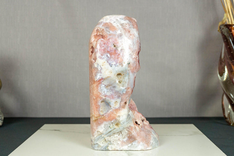 Pink Amethyst Geode with Natural Pink Amethyst Druzy collective