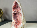 Pink Amethyst Geode with Natural Pink Amethyst Druzy collective