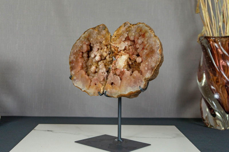 Pink Amethyst Geode Wings, Butterfly Angel Wings collective