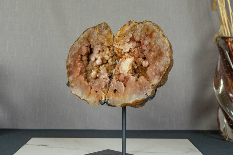 Pink Amethyst Geode Wings, Butterfly Angel Wings collective