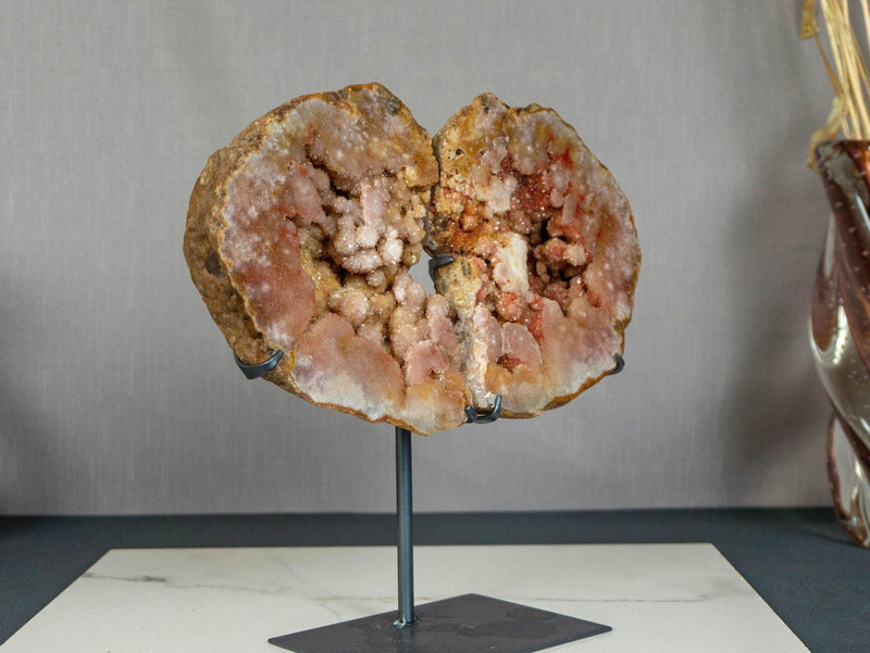 Pink Amethyst Geode Wings, Butterfly Angel Wings collective
