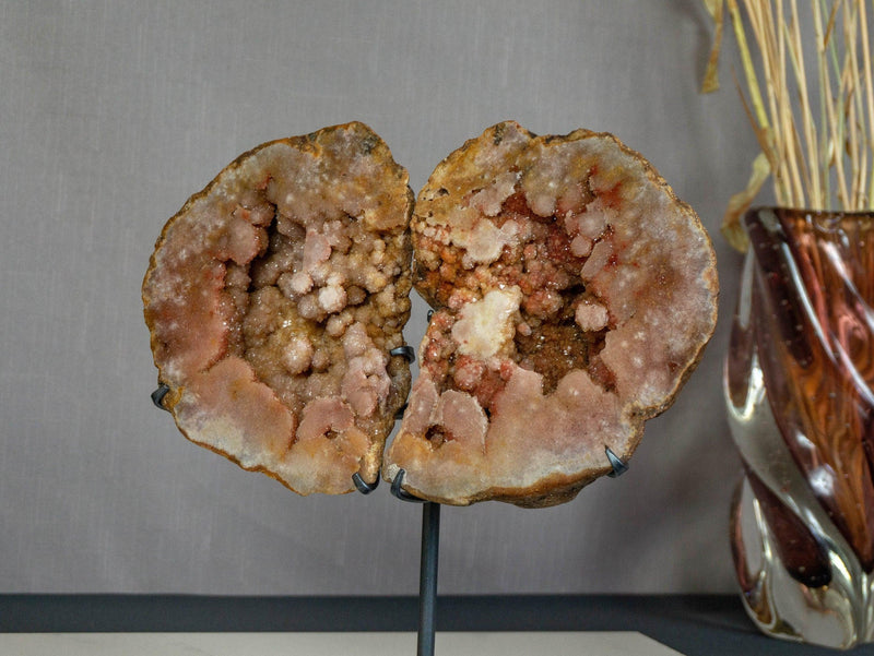 Pink Amethyst Geode Wings, Butterfly Angel Wings collective