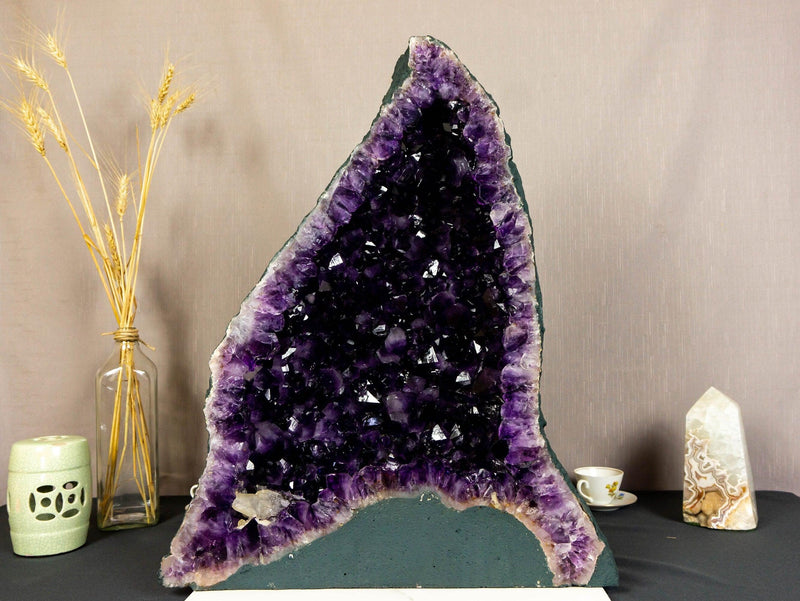 Aaa Amethyst Cathedral Geode collective