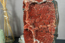 Rare Red Amethyst Geode Cluster, Collector Grade collective