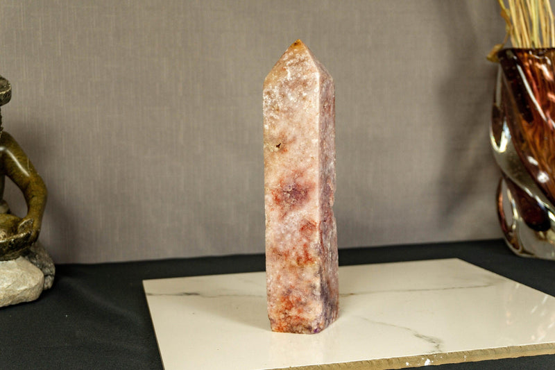 Large Pink Amethyst Obelisk collective