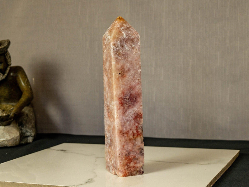 Large Pink Amethyst Obelisk collective