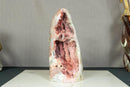 Pink Amethyst Geode with Natural Pink Amethyst Druzy collective