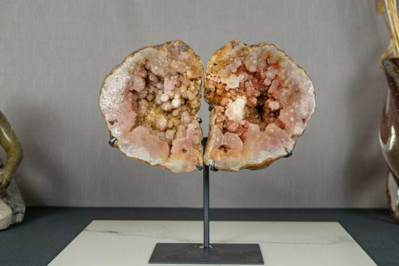 Pink Amethyst Geode Wings, Butterfly Angel Wings collective