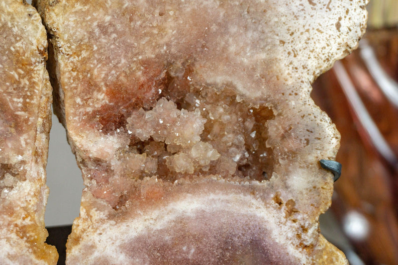 Pink Amethyst Geode Wings, Butterfly Angel Wings collective