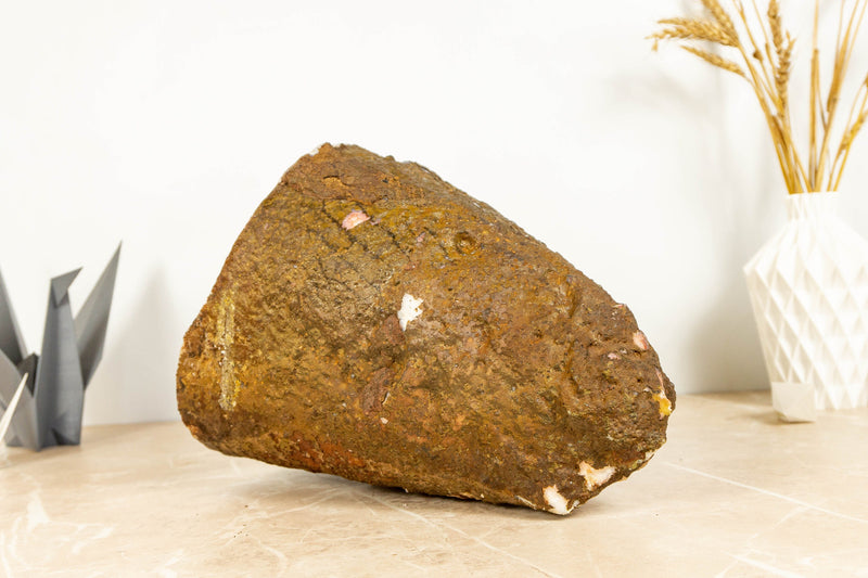 Citrine Geode Cave with Polished Border, Large collective