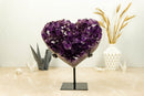 X Large Purple Amethyst Heart, Aaa Quality Grade collective