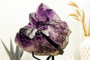 Amethyst Cluster with Cristobalite Inclusions. Museum Quality collective