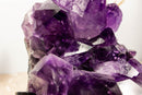 Amethyst Cluster with Cristobalite Inclusions. Museum Quality collective