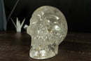 Genuine Diamantina Crystal Skull, Natural Hand Carved Human Skull collective