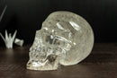 Genuine Diamantina Crystal Skull, Natural Hand Carved Human Skull collective